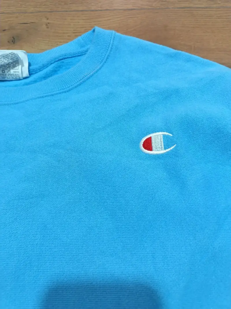 Polerón Mujer Champion Azul Talla S - 4