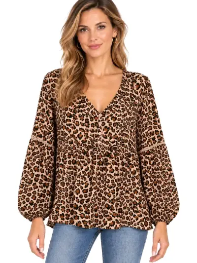 Blusa Animal Print - miniatura 1