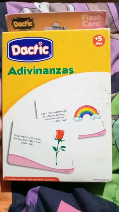 Juego de cartas adivinanzas Dactic para niños - miniatura 1