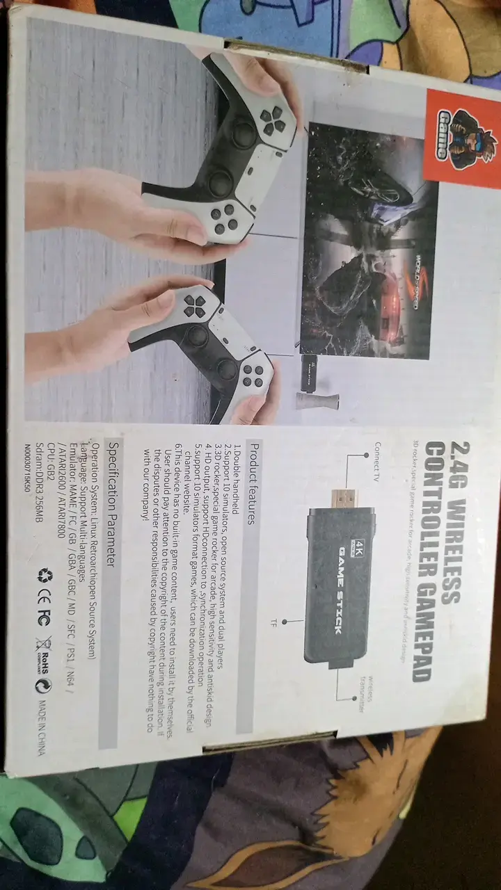 Controlador inalámbrico 2.4G para juegos - 2