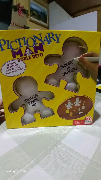 Juego de Mesa Pictionary Man Doble Reto - miniatura 1