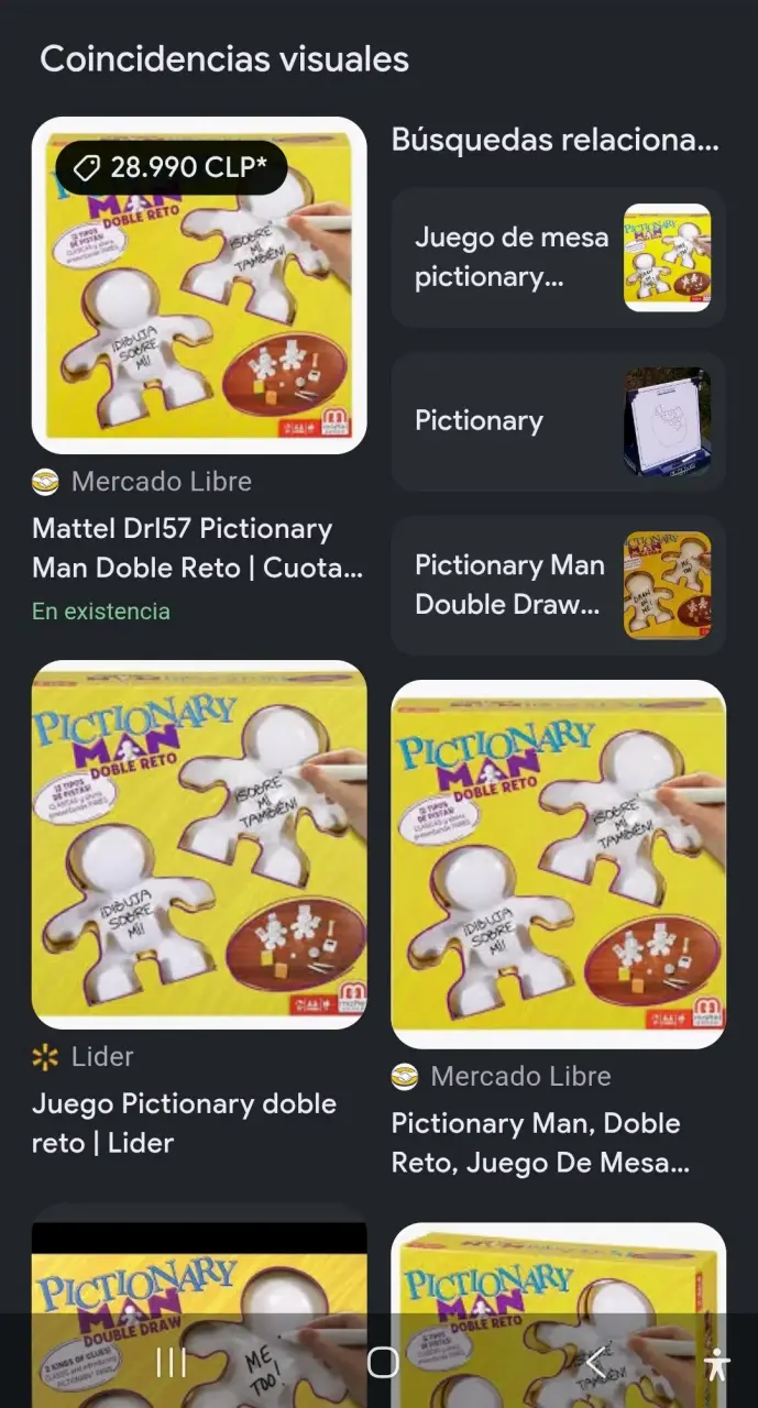 Juego de Mesa Pictionary Man Doble Reto - 3