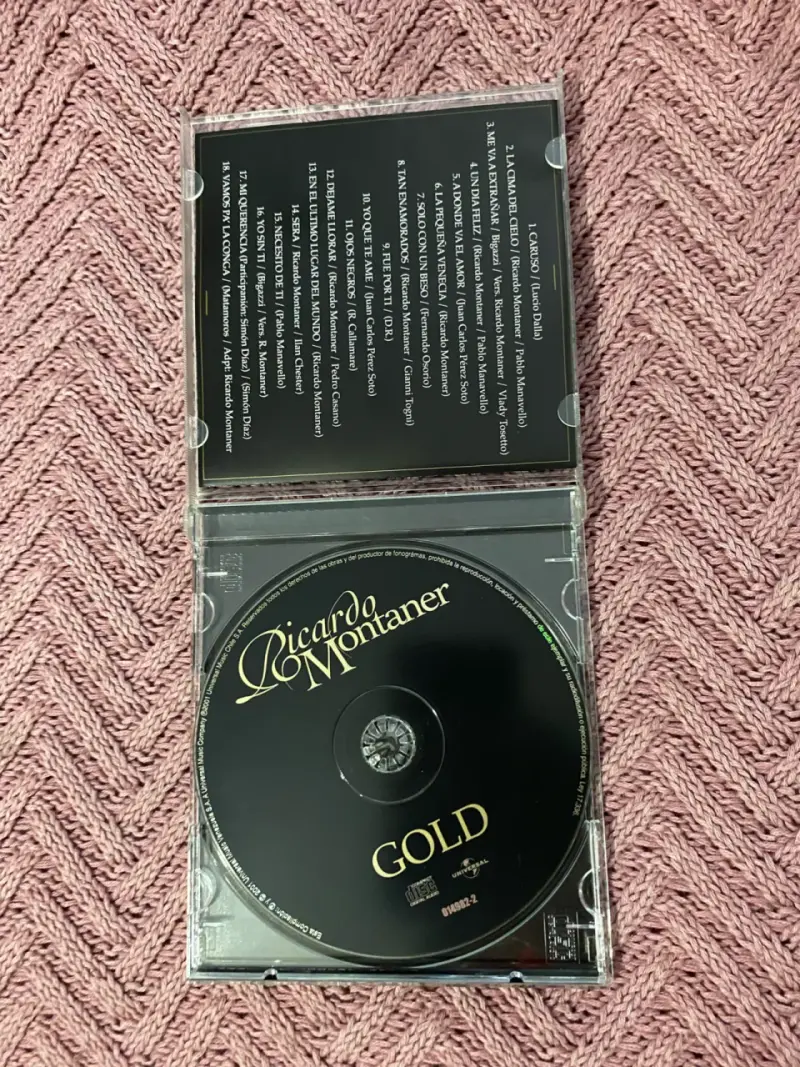 CD Ricardo Montaner Gold con temas inéditos - 3