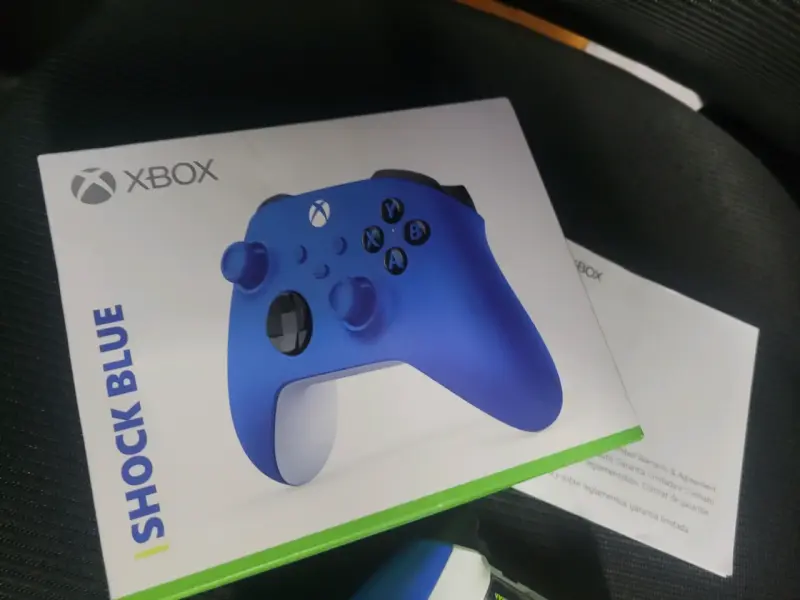 Control inalámbrico Xbox Shock Blue - 3