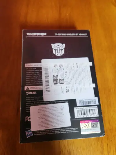 Auriculares Inalámbricos Transformers TF-T01 - miniatura 2