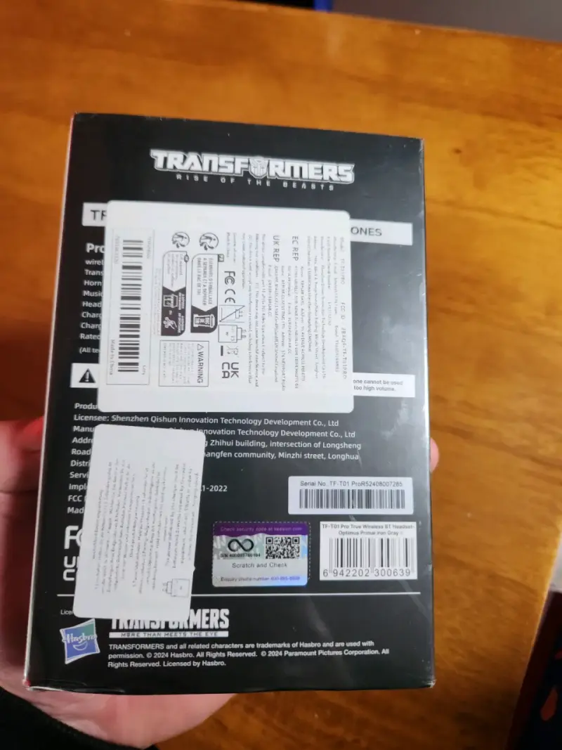 Auriculares inalámbricos Transformers TF-T01 Pro - 2