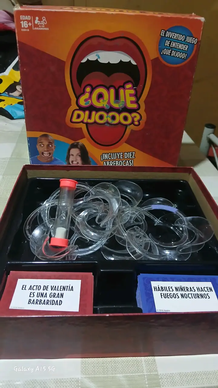 Juego de mesa ¿Qué Dijooo? con abrebocas - 2