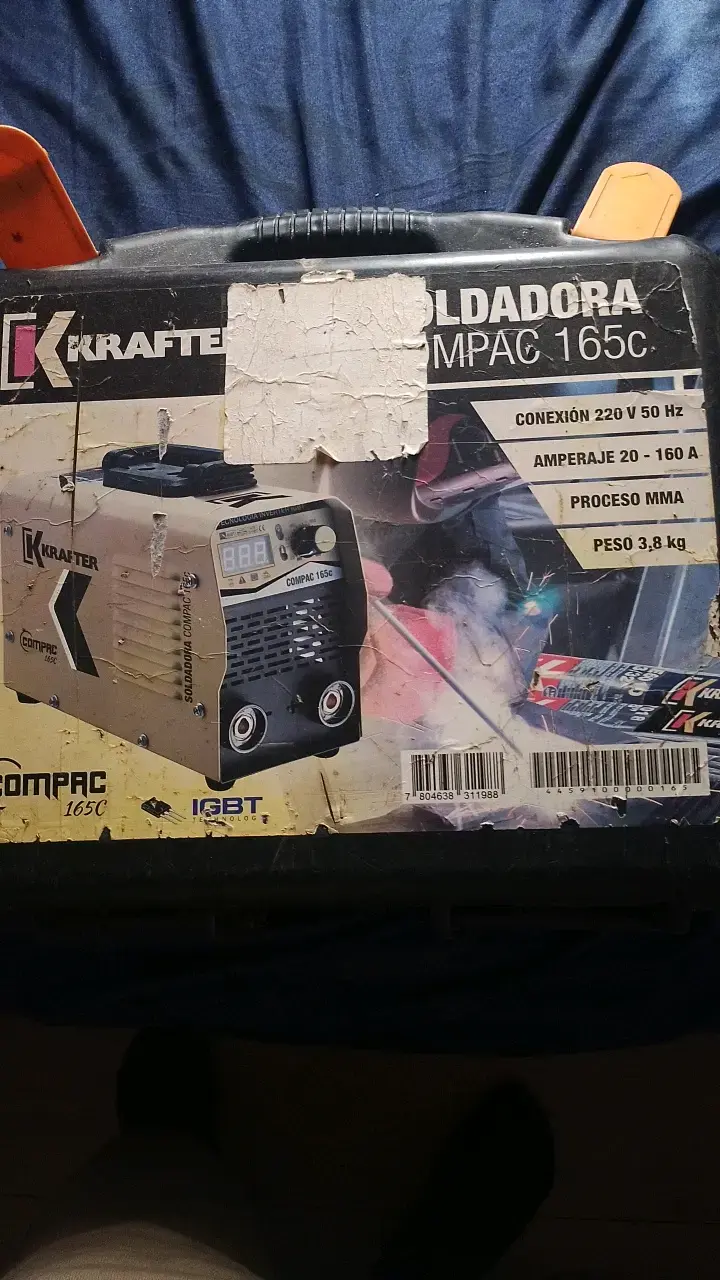 Soldadora Inverter Compac 165C con Maleta - 2
