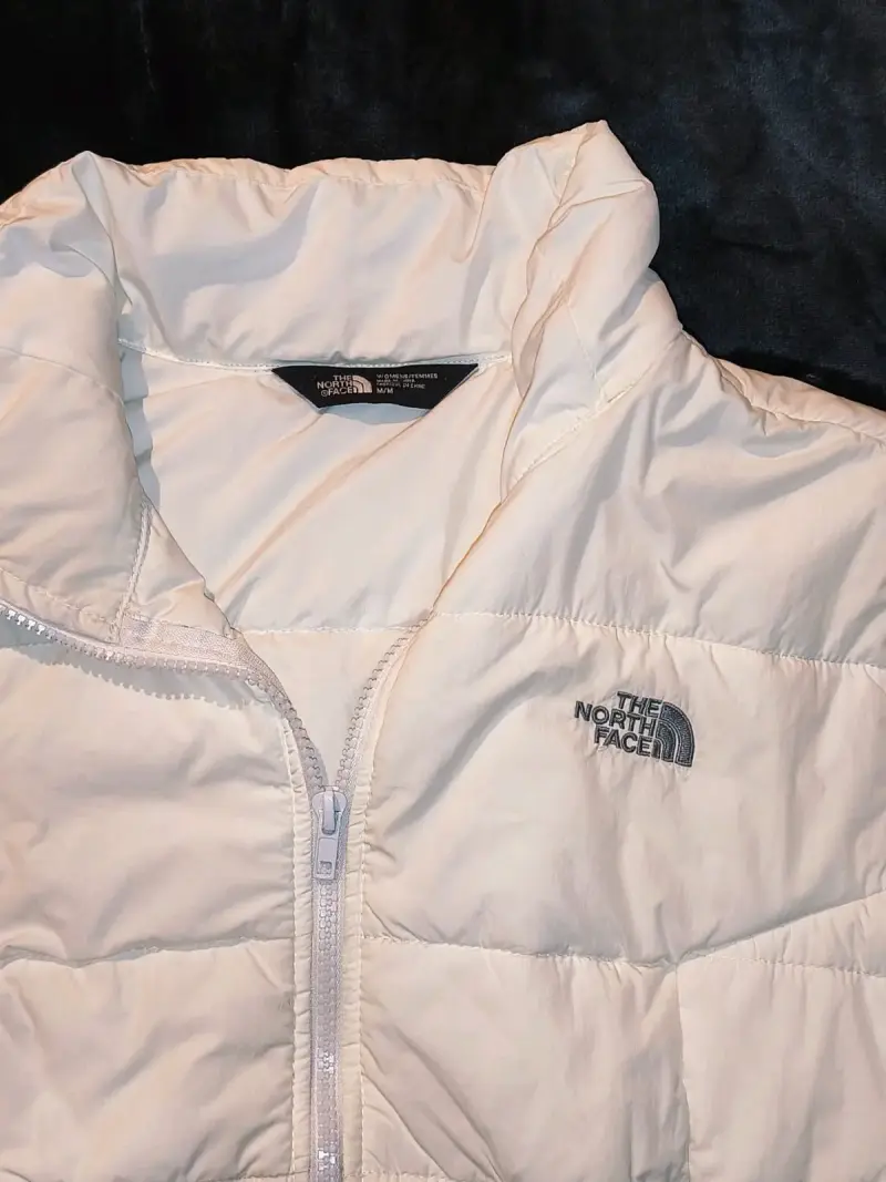 Chaqueta acolchada blanca The North Face para mujer - 2
