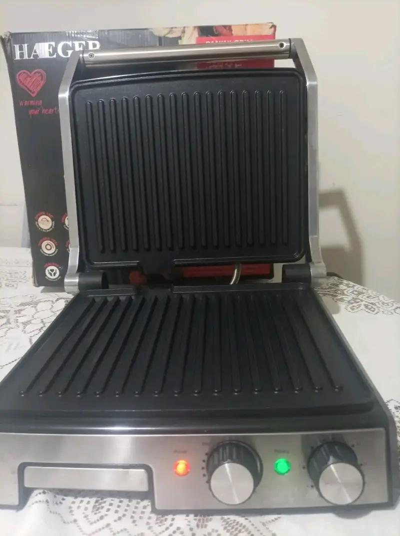 Parrilla eléctrica Haeger HG-2681 en buen estado - 1