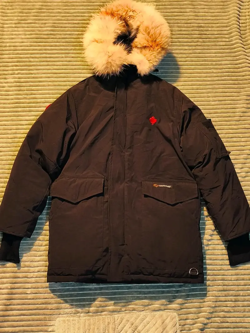 Parka de invierno Canada Goose Heli Arctic negra - 1