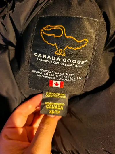 Parka de invierno Canada Goose Heli Arctic negra - miniatura 3