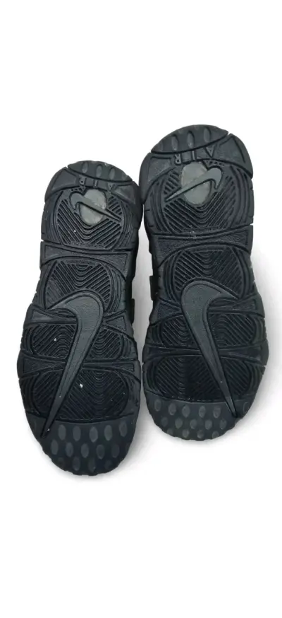 Nike Air More Uptempo Triple Black Original 38.5 - miniatura 5