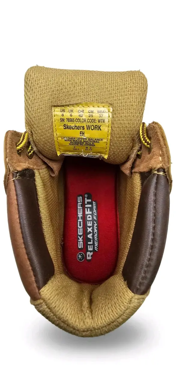 Botín Skechers Relaxed Fit Work Original 25cm - 5