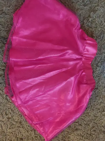 Traje de danza latino para niña talla 6-8 - miniatura 3