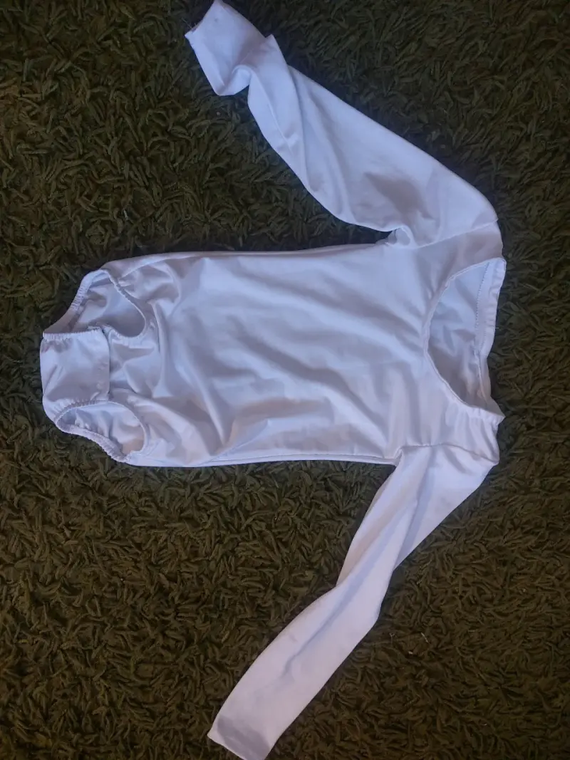 Traje de danza latino para niña talla 6-8 - 4