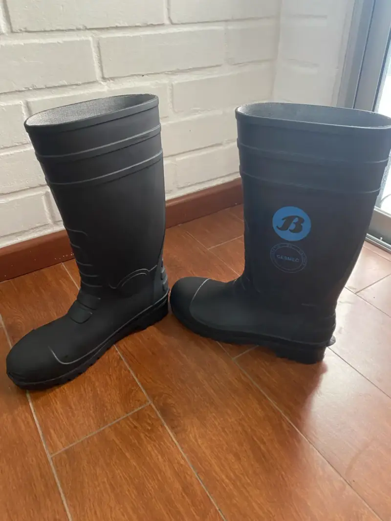 Botas de goma negras para lluvia - 3
