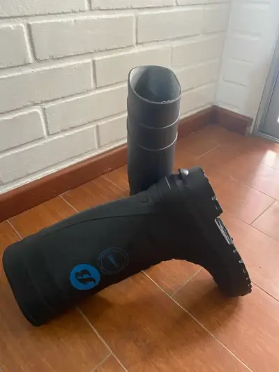 Botas de goma negras para lluvia - miniatura 5