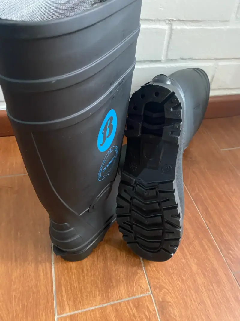 Botas de goma negras para lluvia - 6