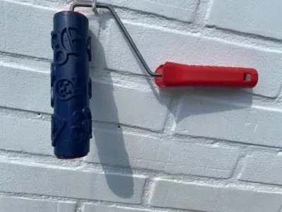 Rodillo texturizado para pintura de paredes - miniatura 6