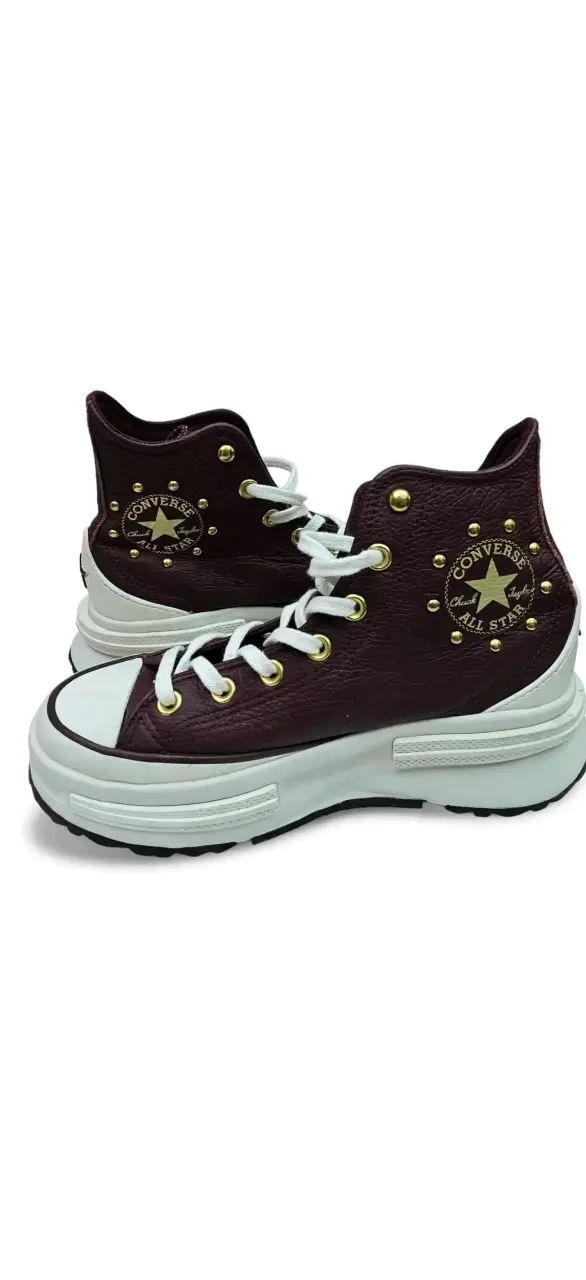 Converse Run Star Legacy CX Cuero Burdeo Original - 4