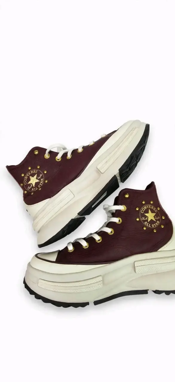 Converse Run Star Legacy CX Cuero Burdeo Original - 5