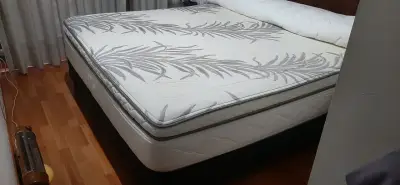 Cama  King con base box spring - miniatura 2