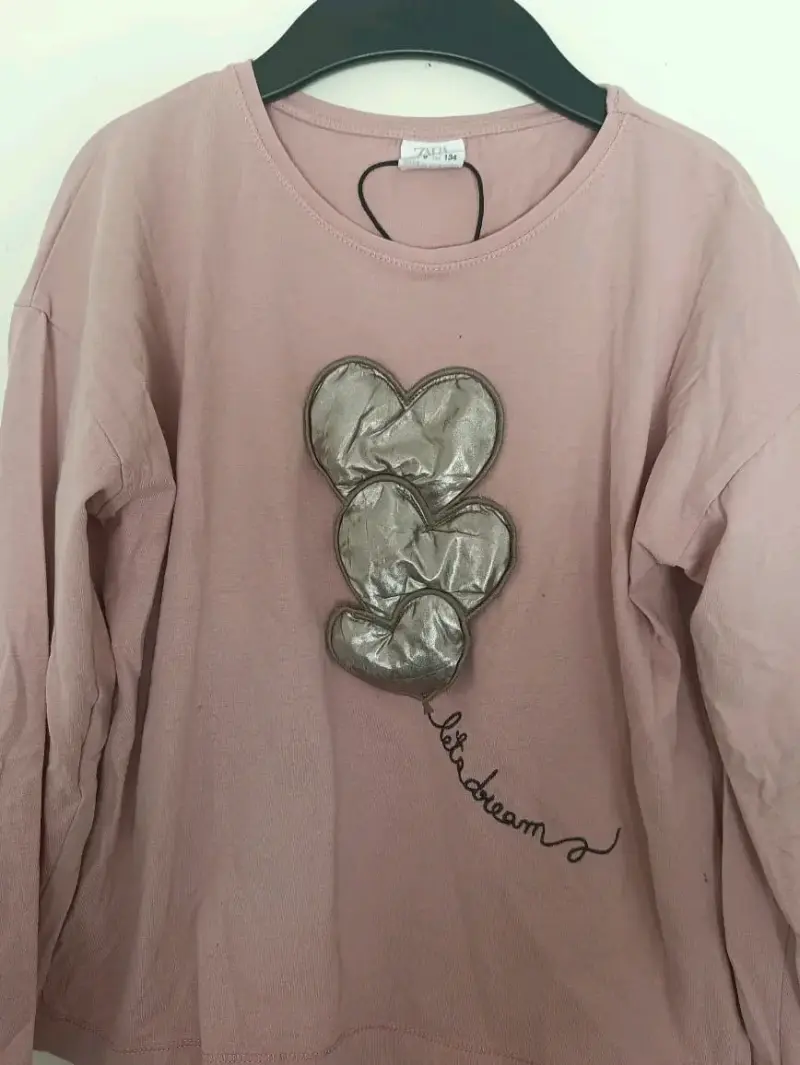 6 poleras de manga larga talla 10 - 3