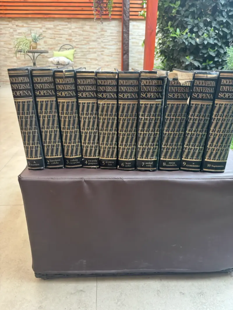 Enciclopedia Universal Sopena 10 Tomos Completa - 1