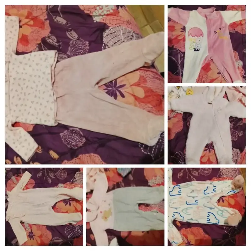 Ropita bebe niña 0 - 3