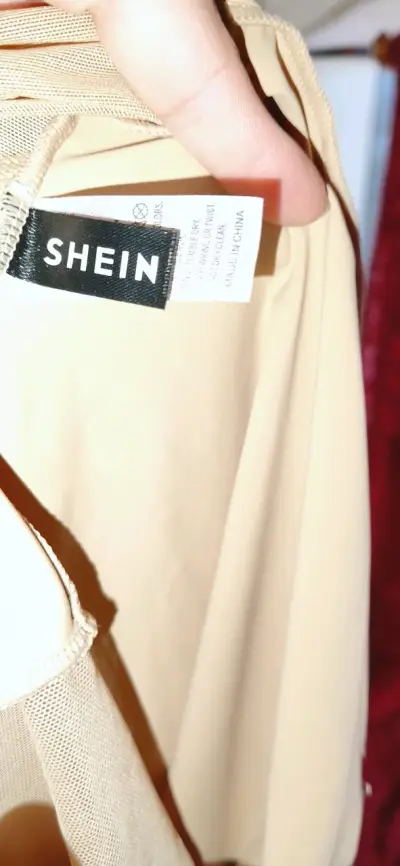 Body beige talla XL de Shein - miniatura 3