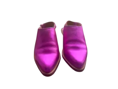 Zapatos de cuero fucsia 35 - miniatura 2