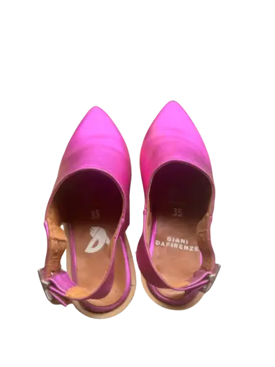 Zapatos de cuero fucsia 35 - miniatura 5