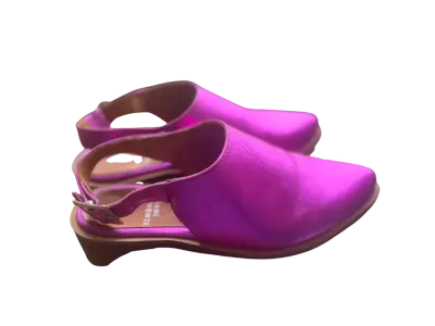 Zapatos de cuero fucsia 35 - miniatura 6