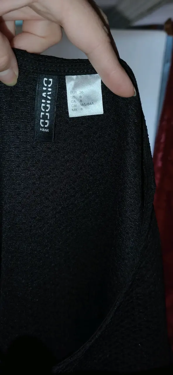 Vestido negro casual H&M para mujer - 3