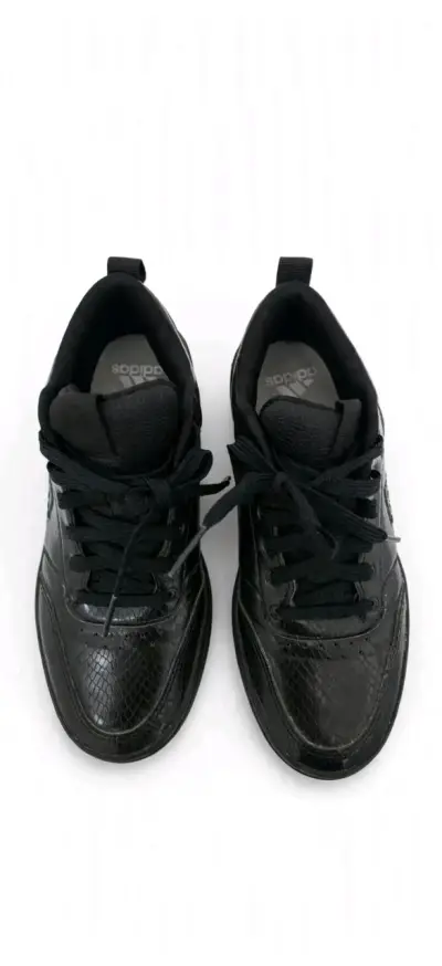 Adidas Original Croco Negro Brillante Talla 37.5 - miniatura 1