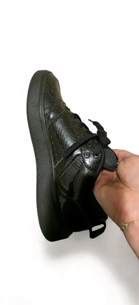 Adidas Original Croco Negro Brillante Talla 37.5 - 5