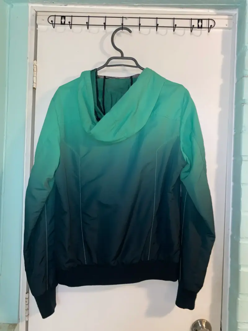 Chaqueta Jack & Jones verde degradado con capucha - 2