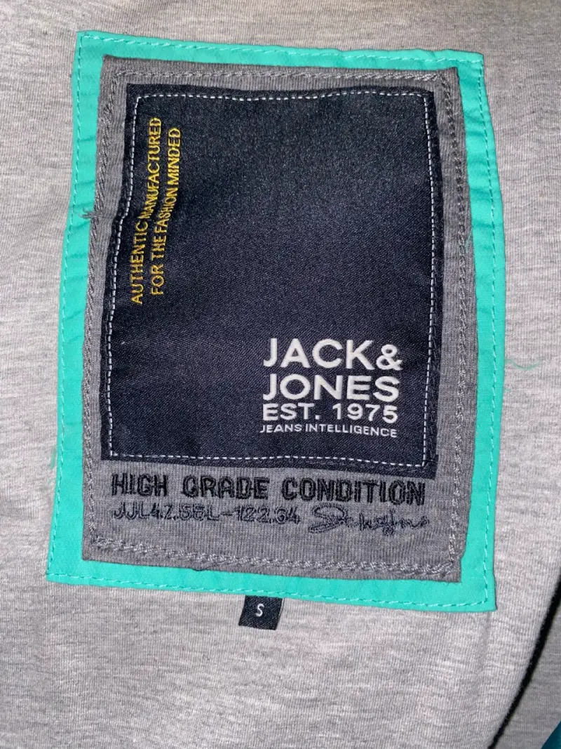 Chaqueta Jack & Jones verde degradado con capucha - 4