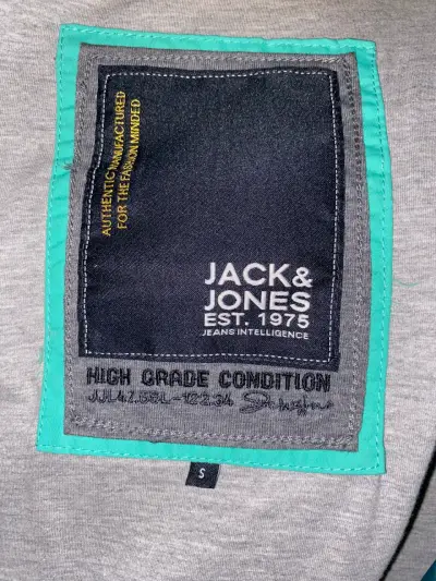 Chaqueta Jack & Jones verde degradado con capucha - miniatura 4
