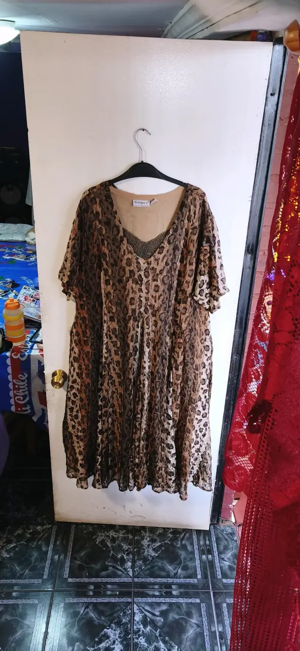 Vestido animal print Nostalgia - 1