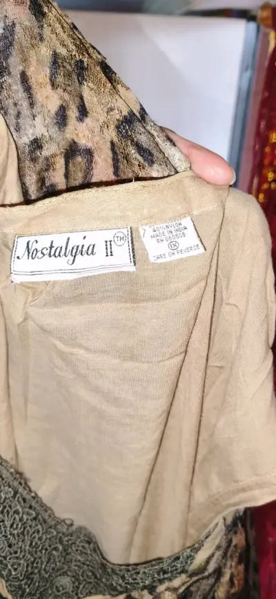 Vestido animal print Nostalgia - miniatura 3