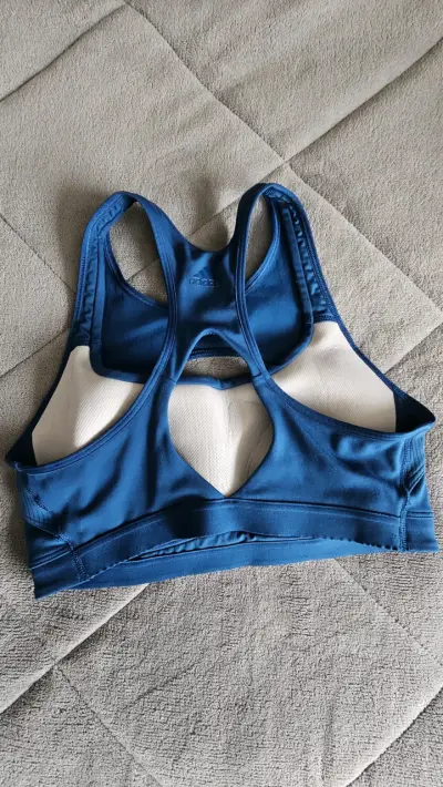 Top deportivo azul para mujer - miniatura 2