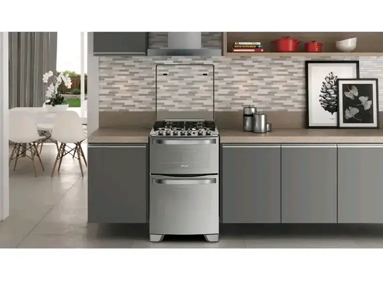 COCINA A GAS LICUADO/NATURAL FENSA 4 PLATOS 56DTX - 2