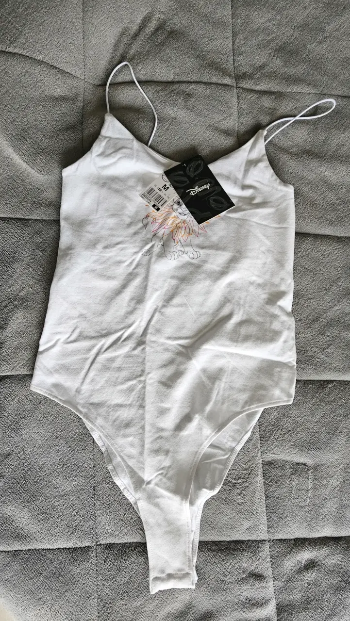 Body blanco con diseño de león - 2