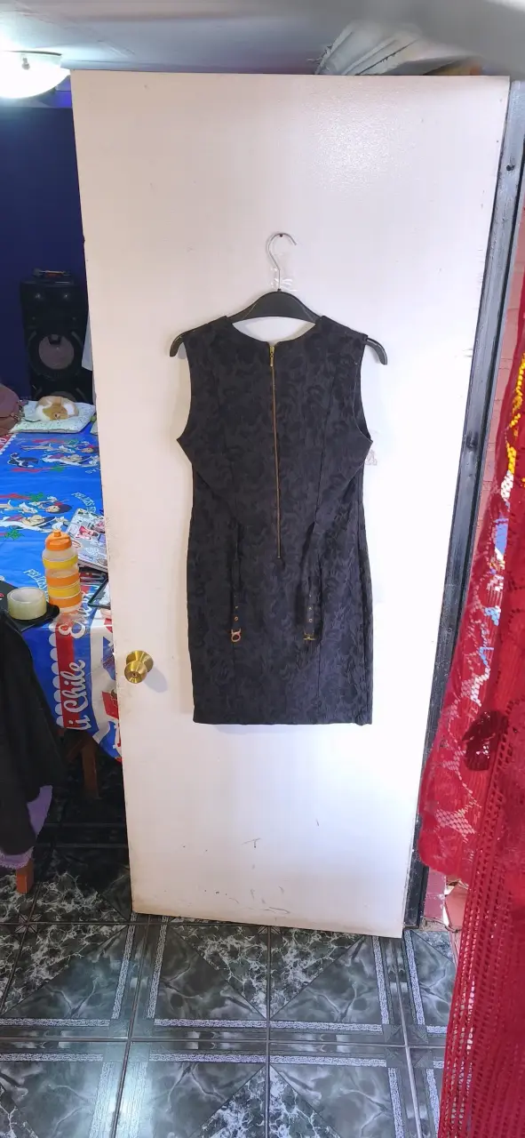 Vestido negro sin mangas BNY'S elegante - 2