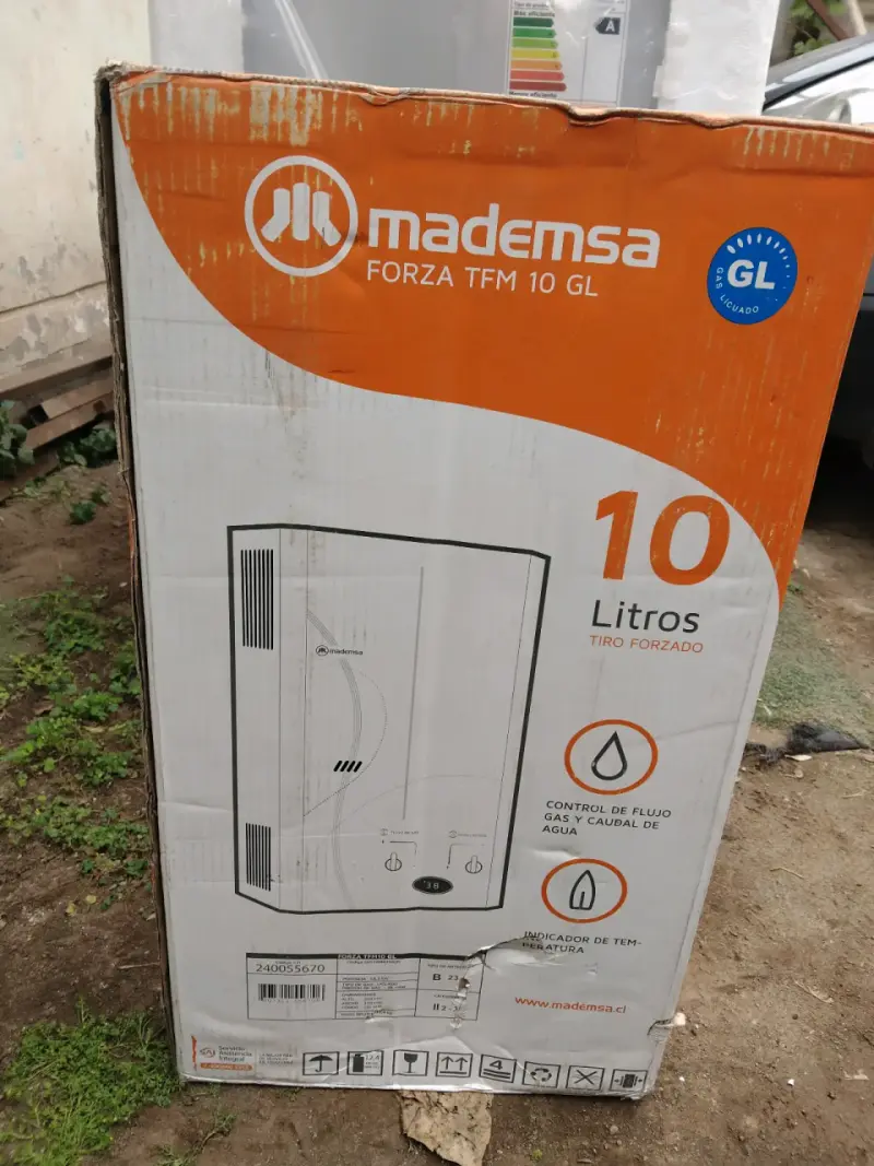 Calefón Mademsa Forza TFM 10 GL 10 Litros - 2