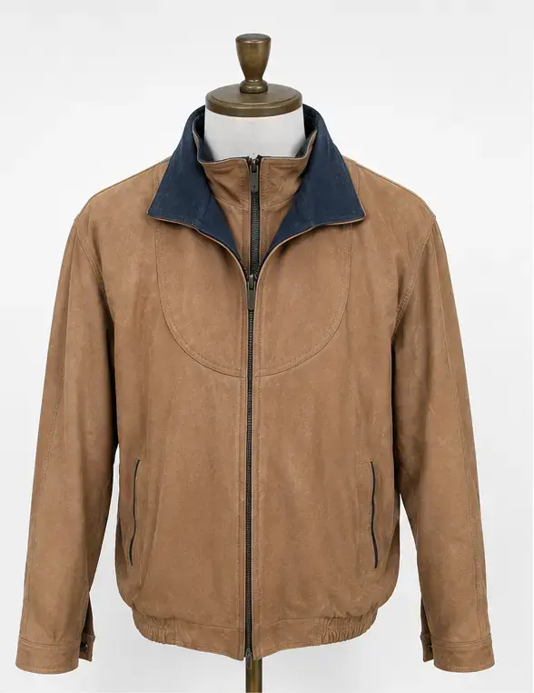 Chaqueta de cuero 100% - 1