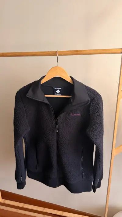 Chaqueta polar negra Columbia Interchange XS - miniatura 1