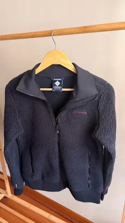 Chaqueta polar negra Columbia Interchange XS - miniatura 3